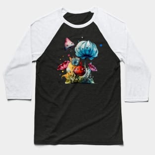 Watercolor Wonderland Baseball T-Shirt